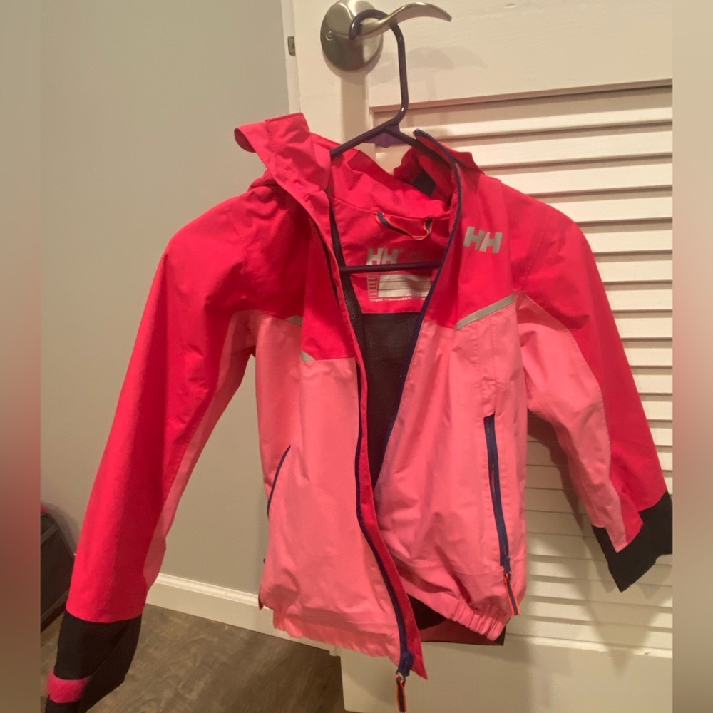 Helly Hansen kids rain jacket